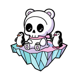 [em_skull:南极度假的骷髅]